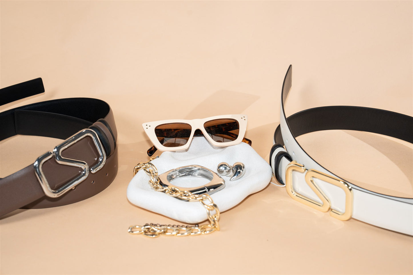 Silver Legacy Reversible Leather Belt – Noir & Chestnut 4cm